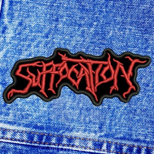 Suffocation patch. Sew On patch.