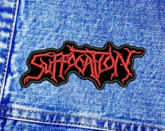 Suffocation patch. Sew On patch.