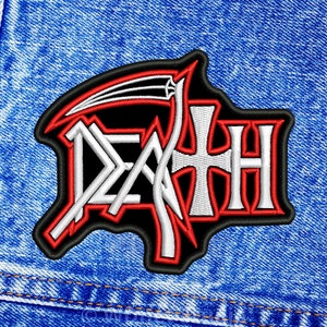 Death patch. Sew On patch.