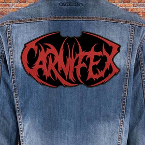 Carnifex BACK patch. Sew On patch.