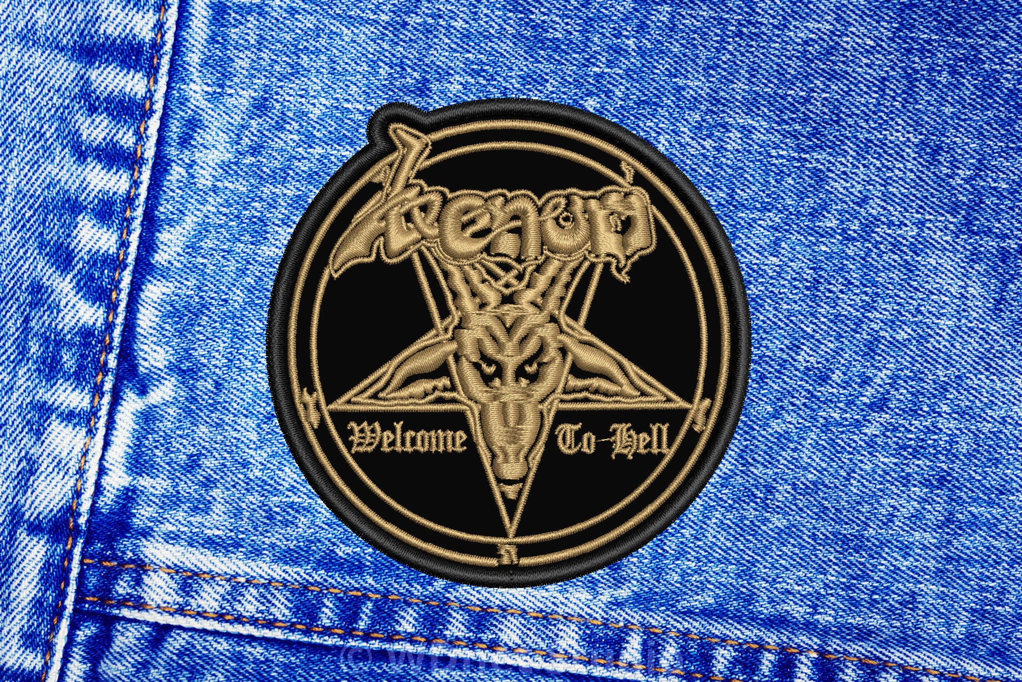Venom patch. Sew On patch.