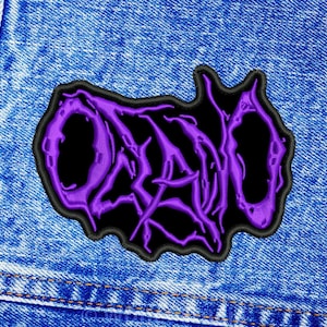 Oceano patch. Sew On patch.