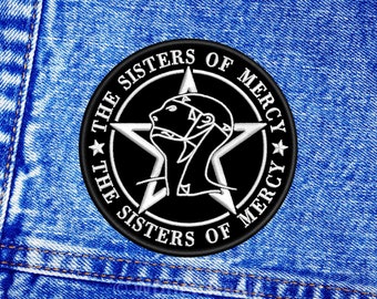 The Sisters of Mercy patch. Sew On patch.