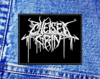 Chelsea Grin patch. Sew On patch.