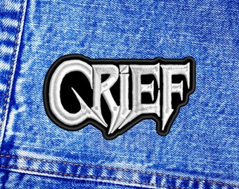 Patch de luto. Patch para costurar.