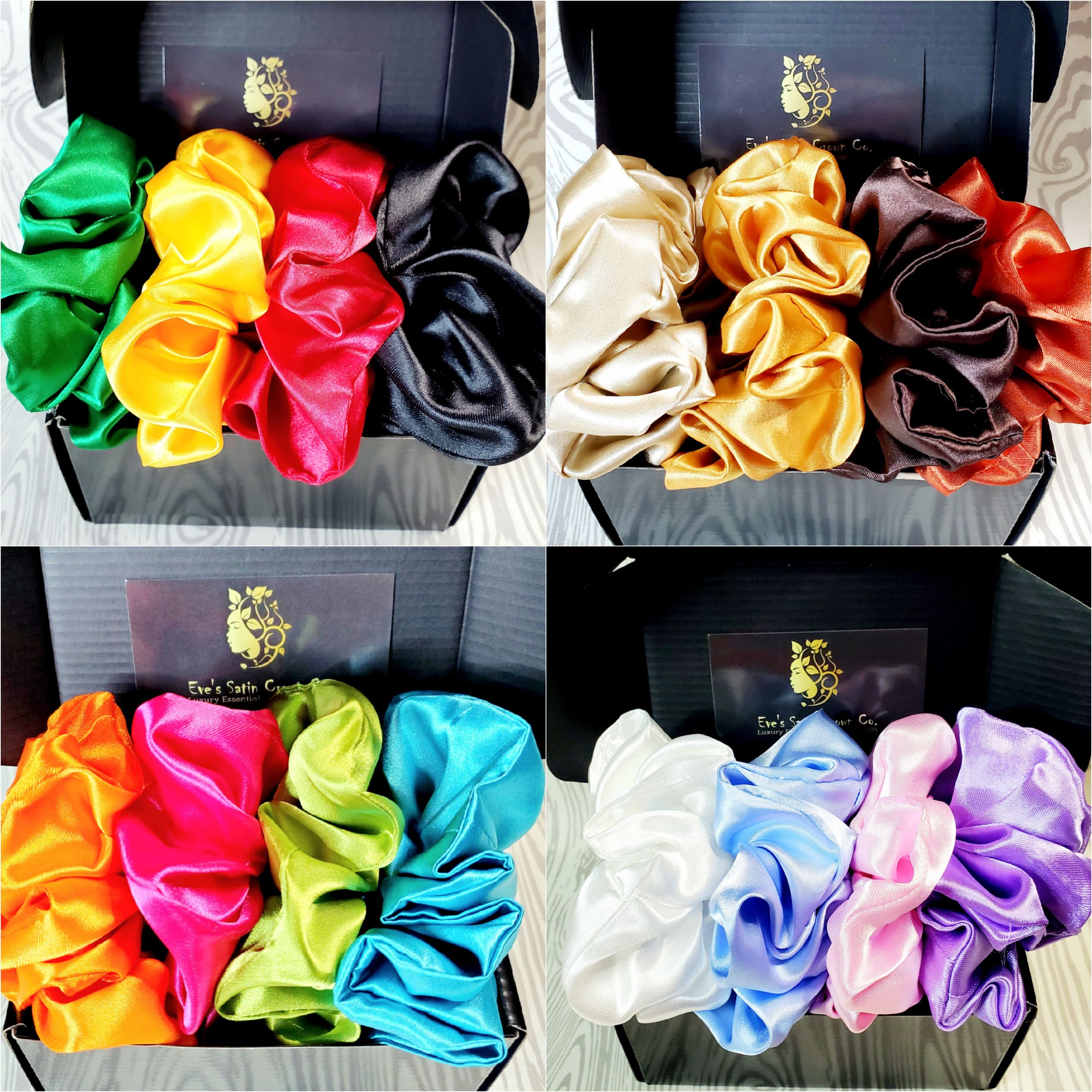 Chouchou élégant Avec Bijou Couronne Cristal – Accessoire Cheveux Fille