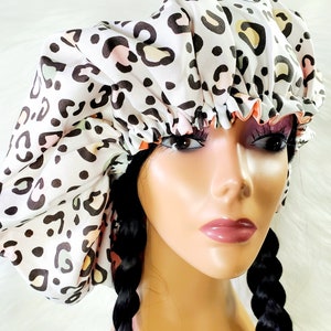 Pastel Cheetah Bonnets