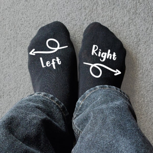 Left and Right Socks Etsy