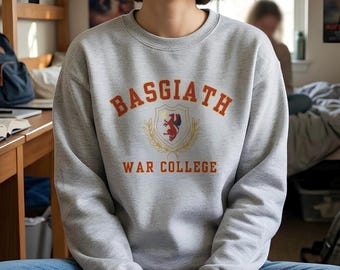 Fourth Wing Sweatshirt | Basgiath War College Dragon Rider Fandom Clothing | Book Lover Gift