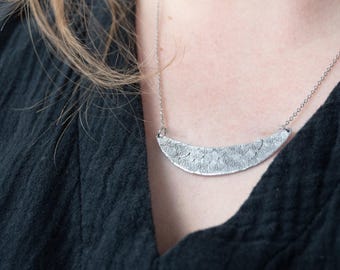 I Dissent Necklace, RBG Inspired Collar Necklace, Dissent Collar, Ruth Bader Ginsburg Metal Collar Pendant, Funny Gifts for Best Friend