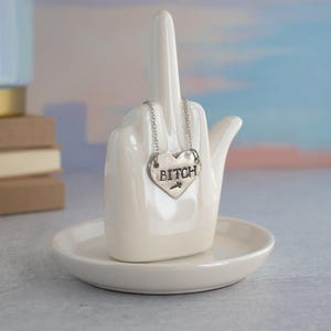 Bitch Necklace, Best Bitches Jewelry, Coworker Leaving Gift for Woman, Funny Gifts for Best Friend