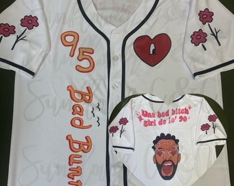 Bad Bunny Inspired Sublimated Jersey