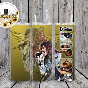 Bon Jovi, Sublimation, Straight Tumbler Design, PNG, Tumbler Wrap
