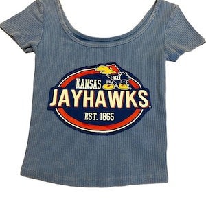 Kansas Jayhawks Crop Top