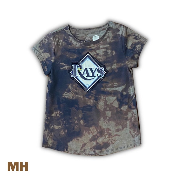 Reworked and Repurposed Tampa Bay Rays Youth T-shirt 