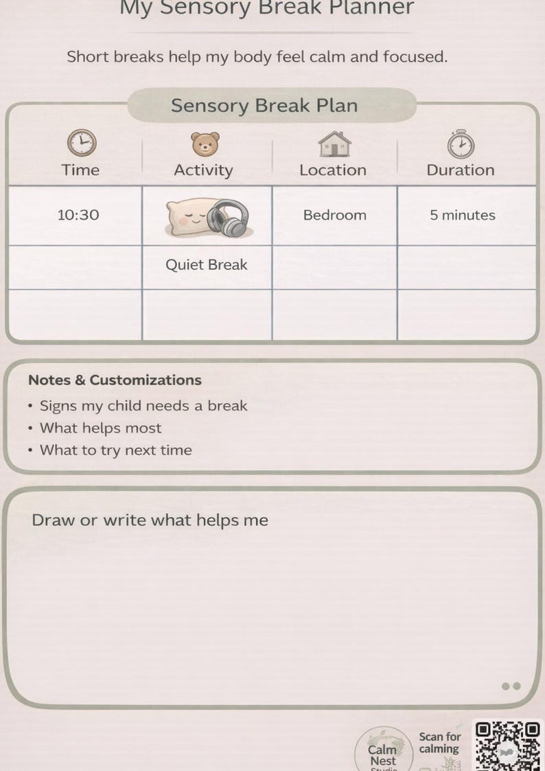 Sen Routine Ideas Visual Schedule for Autism & SEN | Calm Routine Printable Toolkit ...