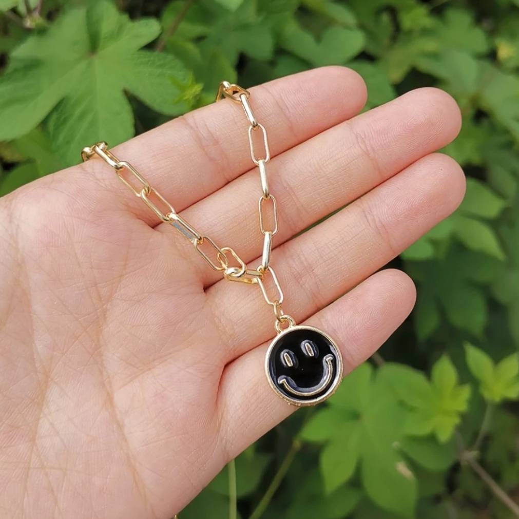 90s Style Pendant Necklace Jewellery | Etsy