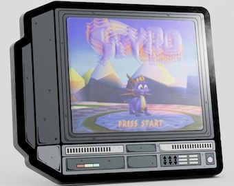 2.5&quot; Lenticular Spyro CRTV Enamel Pin