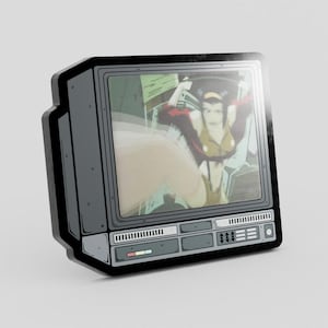 2.5" Lenticular Faye Kick CRTV Enamel Pin