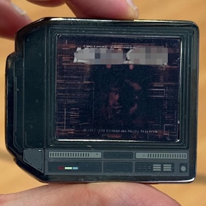 2.5&quot; Lenticular MG CRTV Enamel Pin