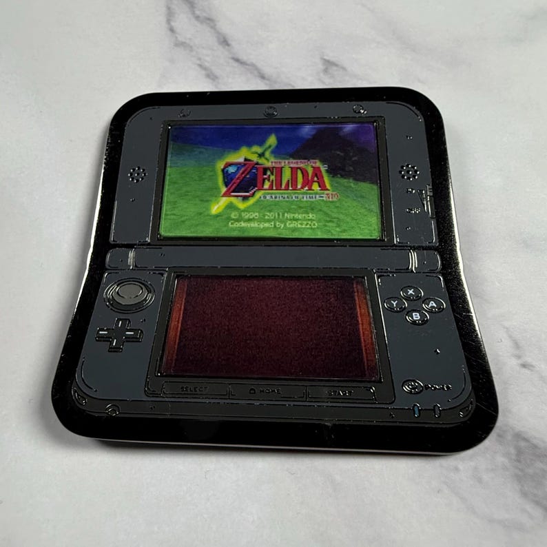 2.65” Lenticular Ocarina 3DS Enamel Pin - Etsy