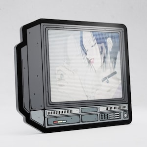 2.5" Lenticular Nana CRTV Enamel Pin