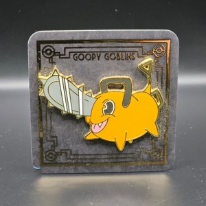 2 Inch Pochita Hard Enamel Pin