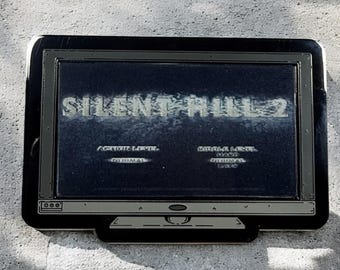 2.65" Lenticular SH 2 Flat Screen Enamel Pin