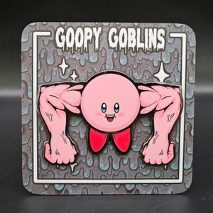 Spilla in smalto duro Kirby sminuzzata da 2,5&quot;