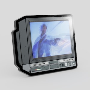 2.5インチ レンチキュラー 死霊のはらわた CRTV エナメルピン