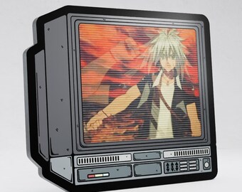 2.5" Lenticular Haru R Master CRTV Enamel Pin