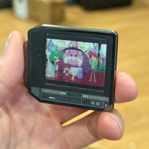 2.5" Lenticular Foster's Home For Imaginary Friends CRTV Enamel Pin