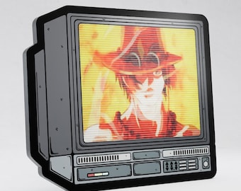 2.5" Lenticular Ace CRTV Enamel Pin