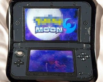 2,65" Lentikulär Moon 3DS Emaljnål