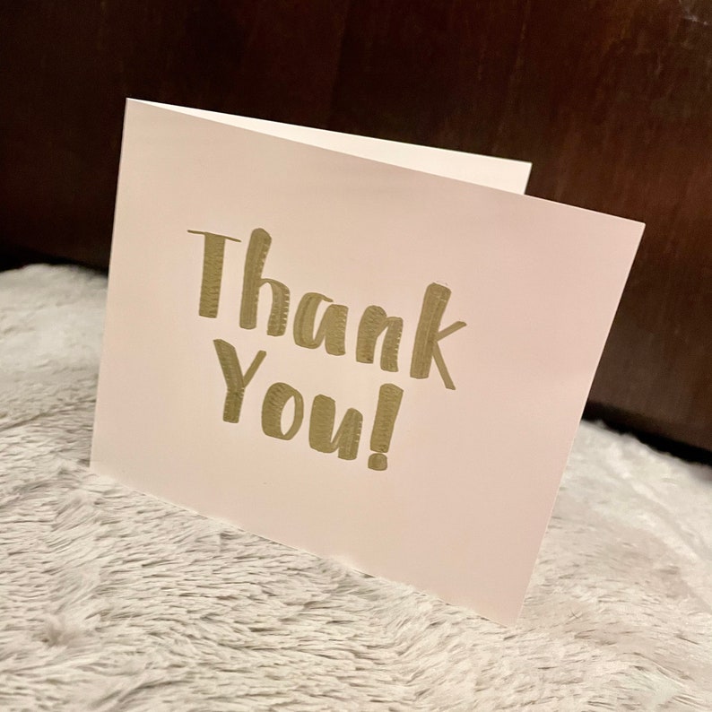 Thank You card