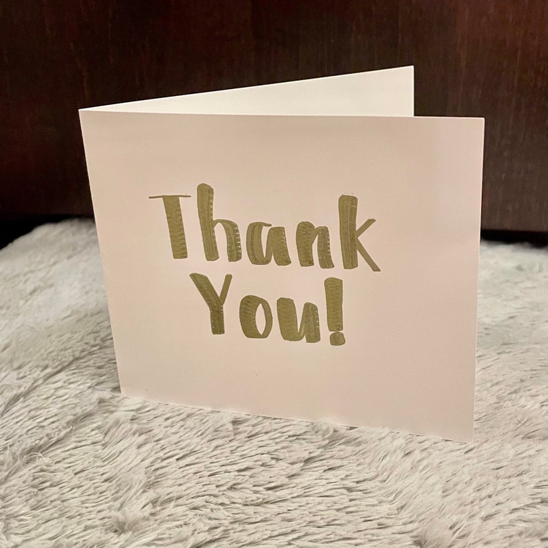 Thank You card