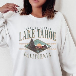 Lake Tahoe Sweatshirt, Lake Tahoe Hoodie, Unisex Hoodie, Mountain Hoodie, Nature Hoodie, Lake Tahoe Sweatshirt