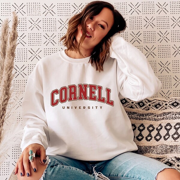 Cornell Unisex Sweatshirt - Cornell crewneck - Cornell sweater - Cornell shirt - Vintage Cornell Sweatshirt - College Sweatshirt