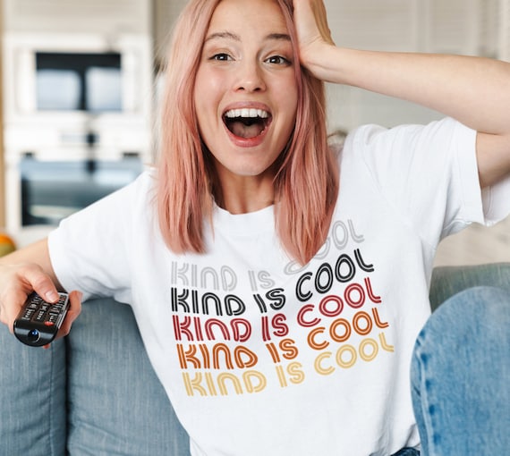 Kind is Cool T-shirt / Vintage / Cute T-shirt / Summer - Etsy