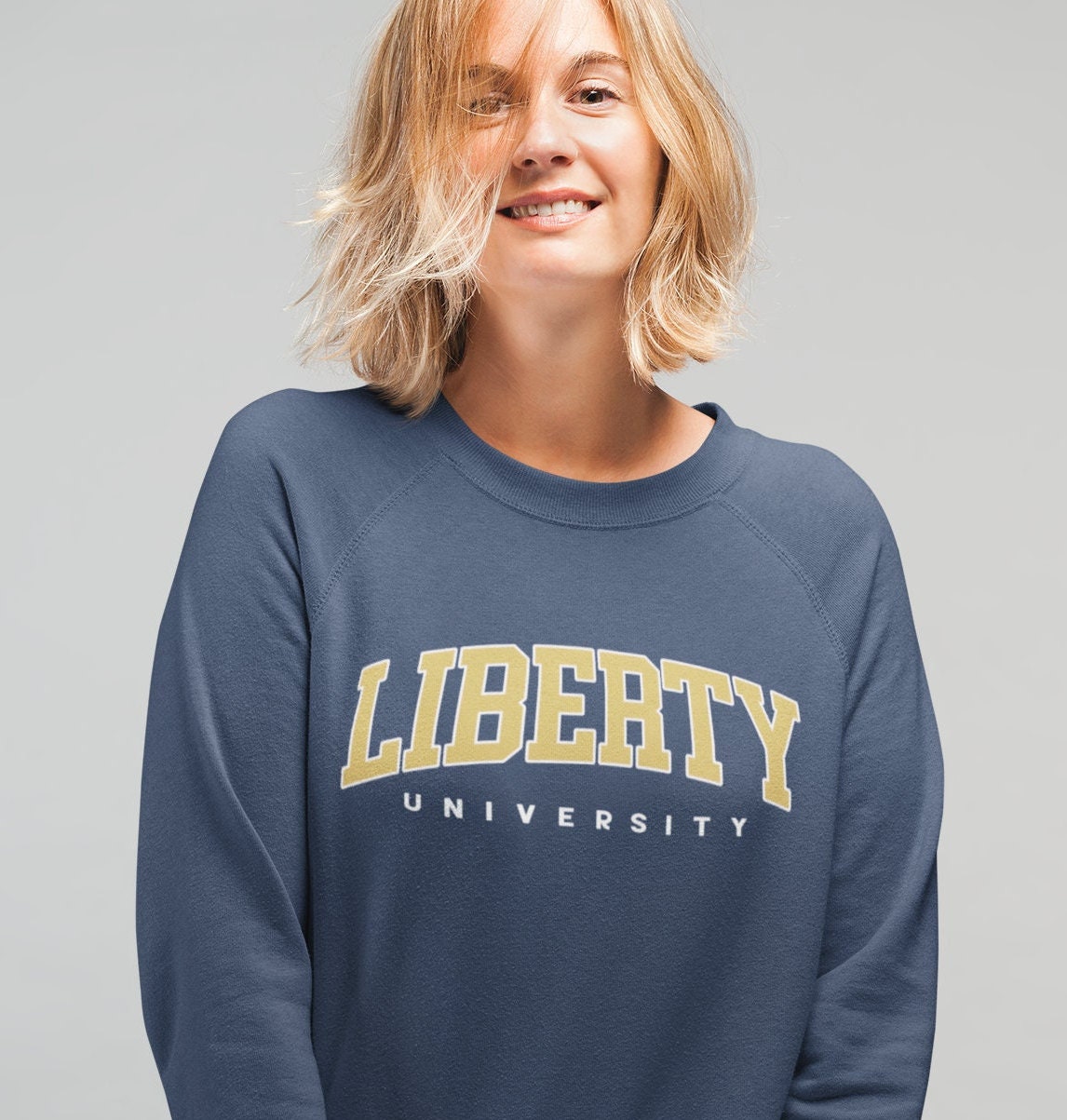 Liberty university crewneck cheap