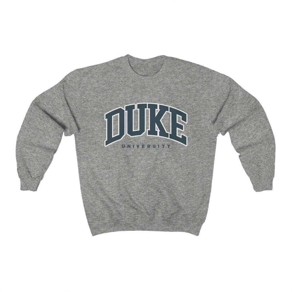 Duke Unisex Sweatshirt - Duke University - Duke Crewneck - Duke Sweater - Duke Hoodie - Vintage Duke Sweatshirt - Duke College Sweatshirt