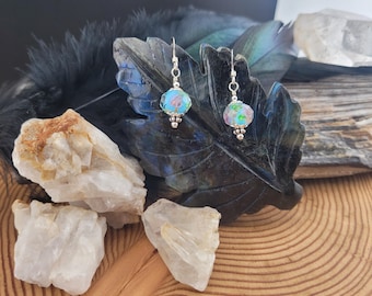 Lampwork Glass Mini Earrings