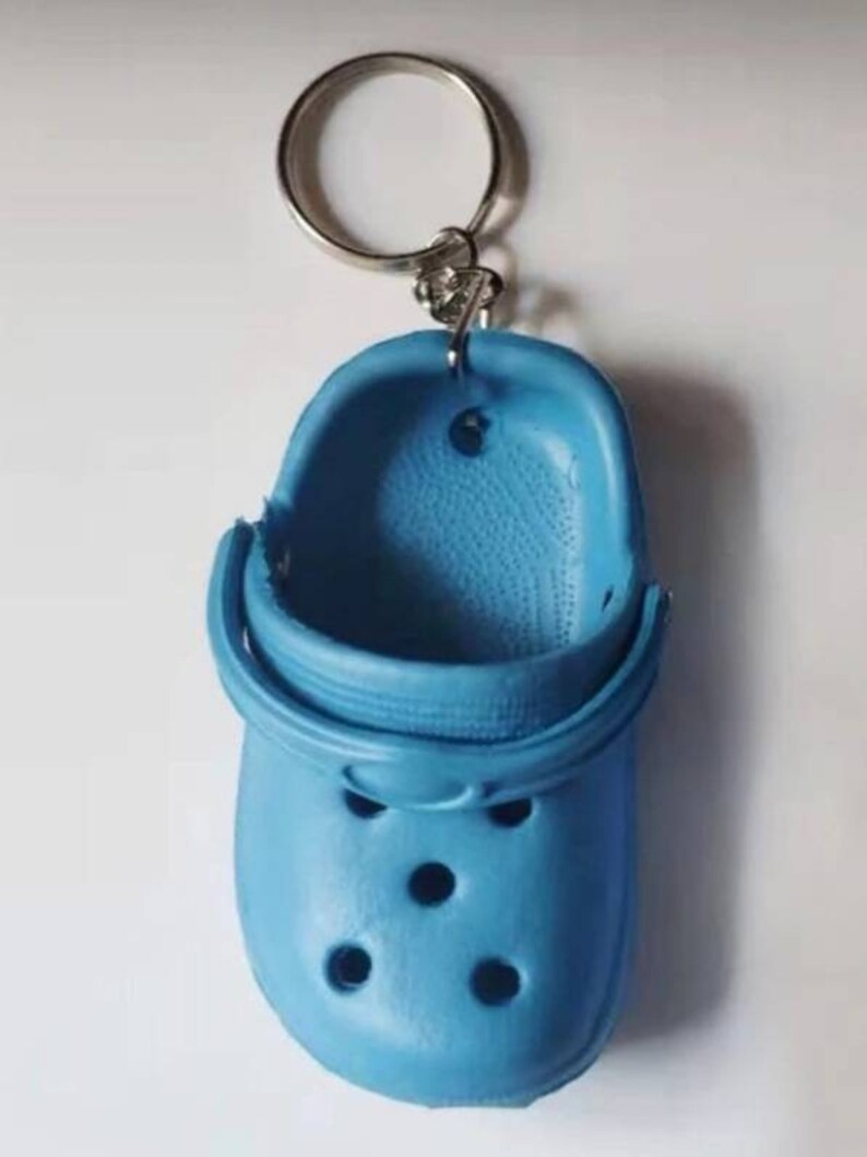 Mini Croc Keychains Colorful Keychains Charms Mini Crocs Etsy