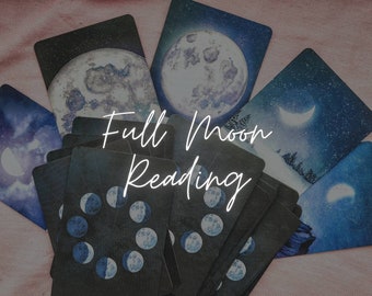 Full Moon Tarot Reading | In Depth Video / Audio Reading | Moonology | Full Moon Ritual | Full Moon Releasing | Energy Analysis