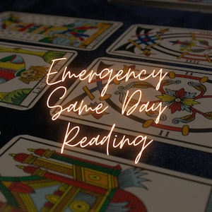 Notfall-Tarot-Lesung | Video / Audio Lesung | Tarot-Lesung am selben Tag | 24 Stunden Tarot Legung | Dringende Tarot Legung | Energie-Analytik