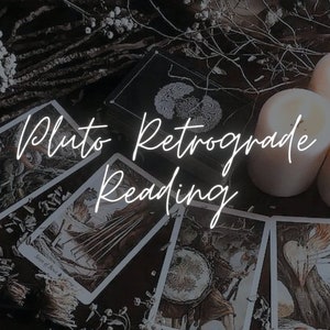Pluto retrograde tarotlezing | Diepgaande video-/audiolezing | Retrograde seizoen | Pluto retrograde bescherming