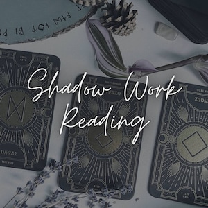 Lectura de Tarot sobre el trabajo de la sombra / Lectura en profundidad en video / Lectura en audio / Sanación de traumas / Noche oscura del alma / El yo de la sombra / Análisis energético