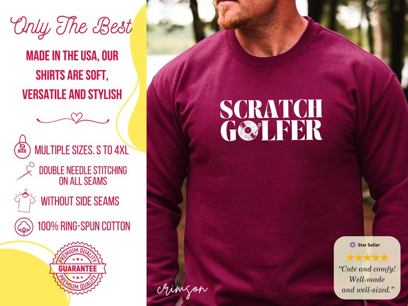 Scratch Golf Shirt for Women, Golf Dad, Golf Gifts for Women, Music