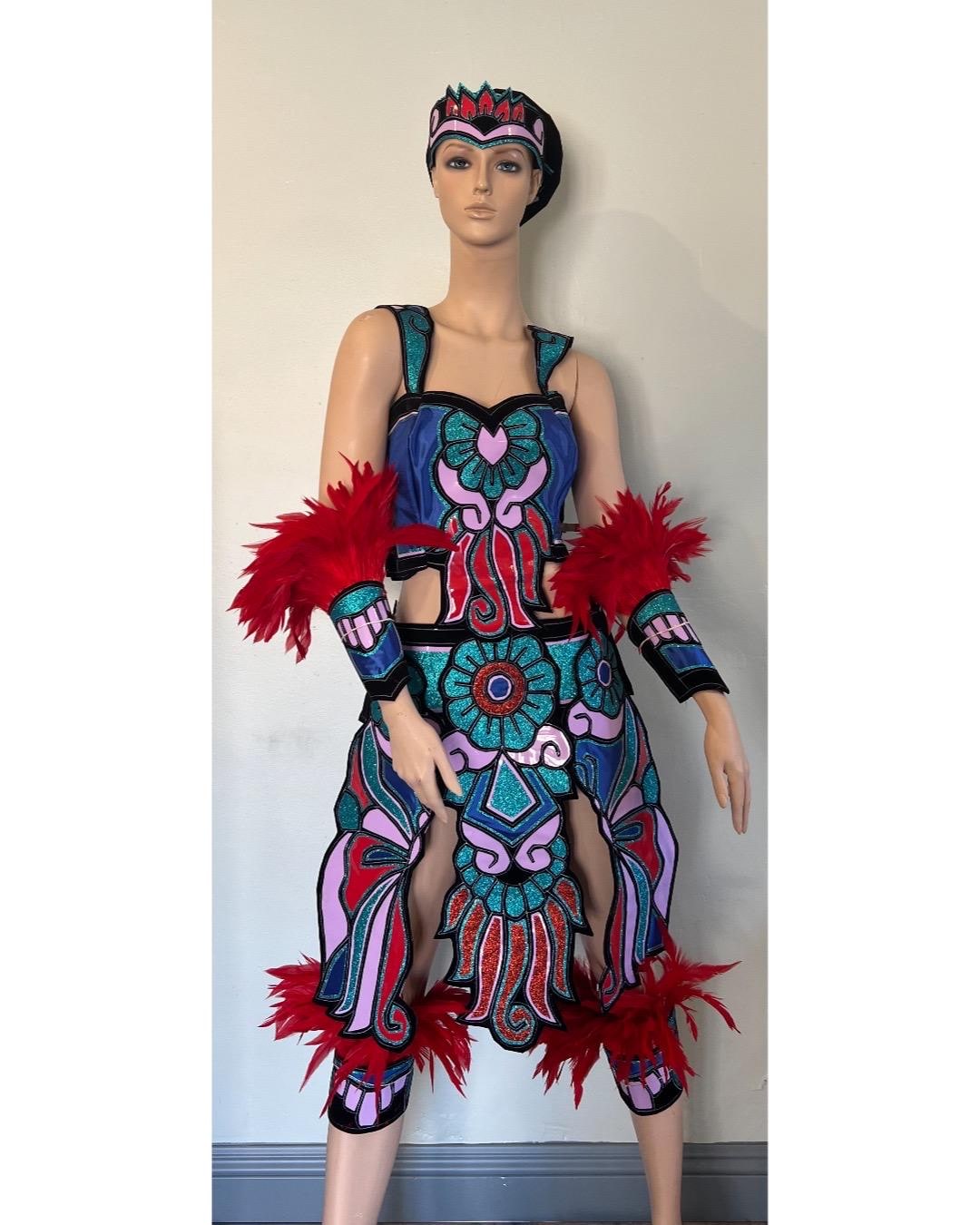 Vestuario Danza Azteca Mujer Trajes Prehispanicos Trajes De Danza