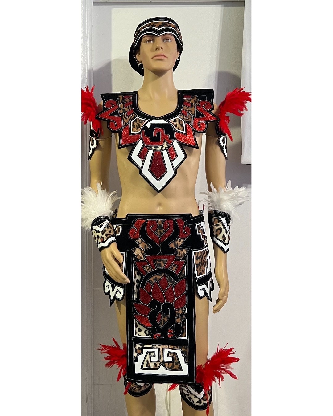 Motosierra Disfraz Disfraz Azteca Hombre AliExprs Disfraz